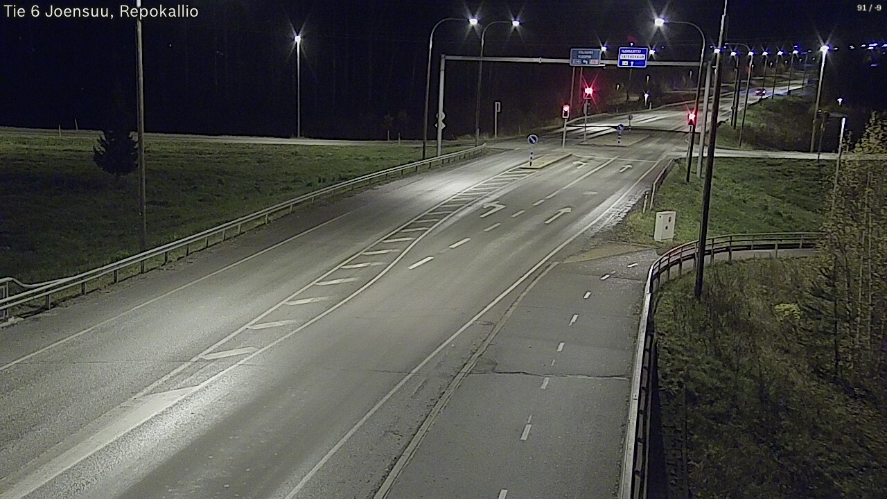 Kelikamerat Kuva Tie 6 Joensuu, Repokallio, Joensuu, Pohjois-Karjala