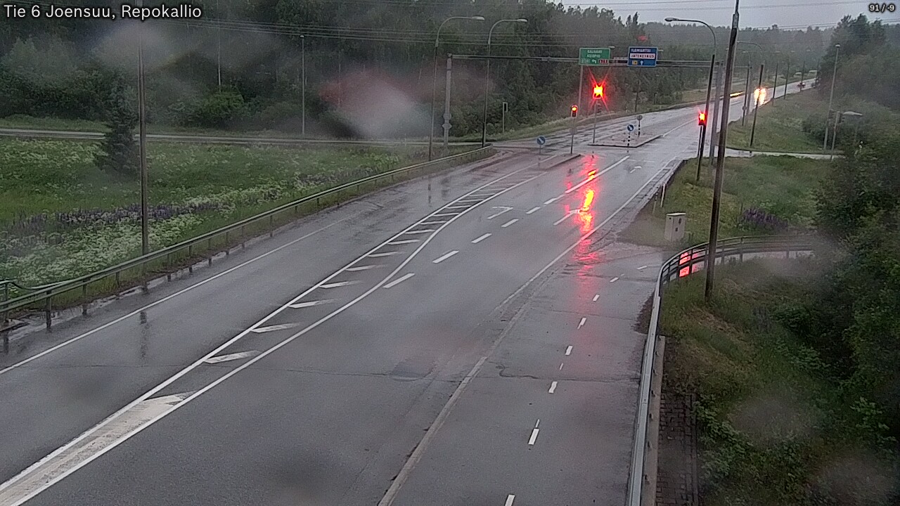 Kelikamerat Kuva Tie 6 Joensuu, Repokallio, Joensuu, Pohjois-Karjala