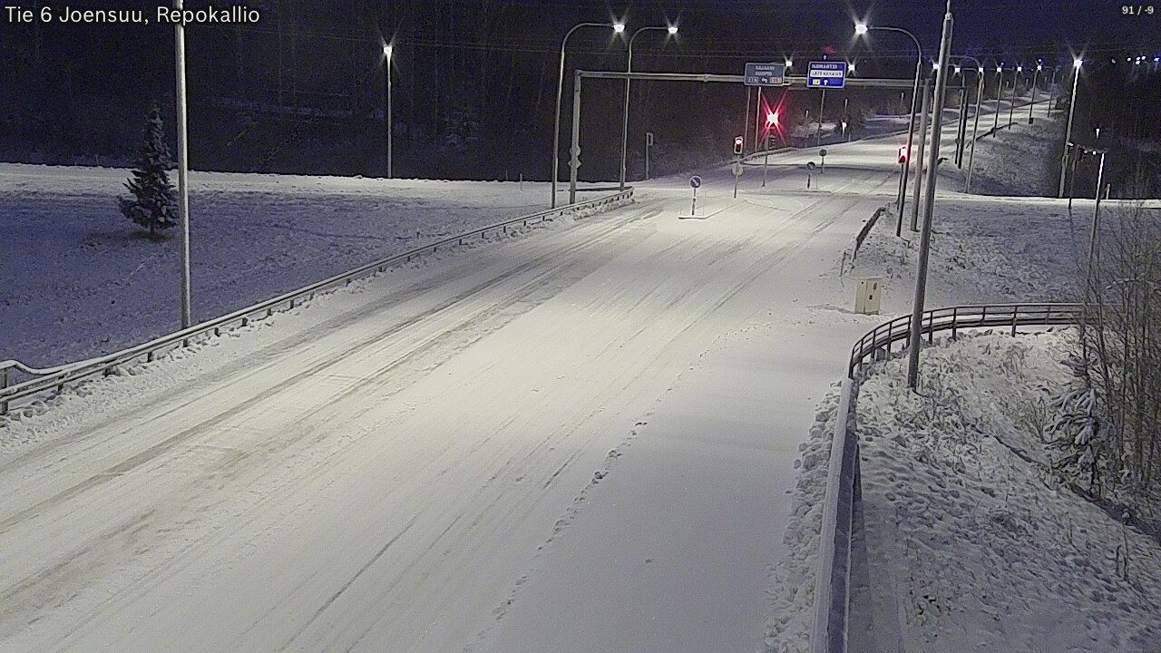 Kelikamerat Kuva Tie 6 Joensuu, Repokallio, Joensuu, Pohjois-Karjala