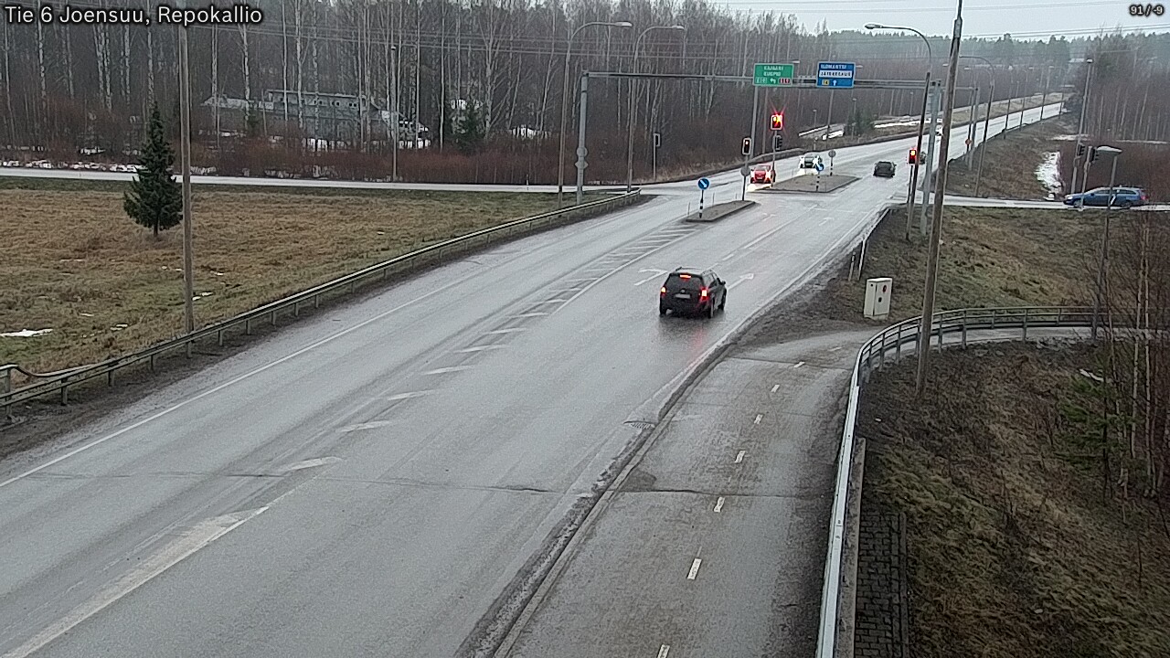 Kelikamerat Kuva Tie 6 Joensuu, Repokallio, Joensuu, Pohjois-Karjala