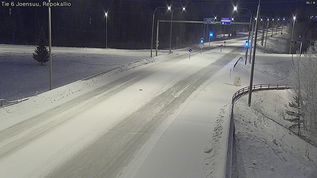 Kelikamerat Kuva Tie 6 Joensuu, Repokallio, Joensuu, Pohjois-Karjala