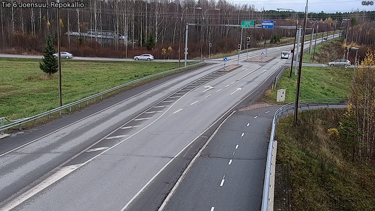 Kelikamerat Kuva Tie 6 Joensuu, Repokallio, Joensuu, Pohjois-Karjala