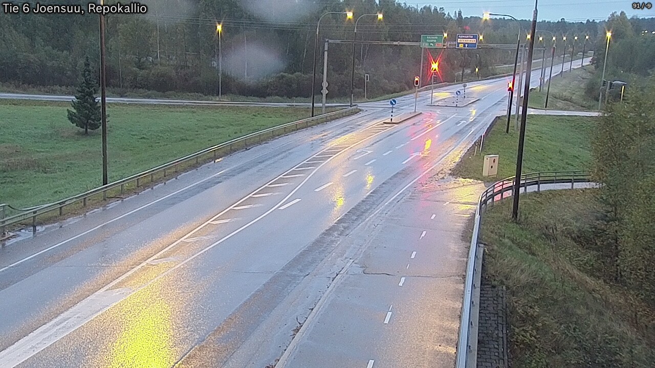 Kelikamerat Kuva Tie 6 Joensuu, Repokallio, Joensuu, Pohjois-Karjala