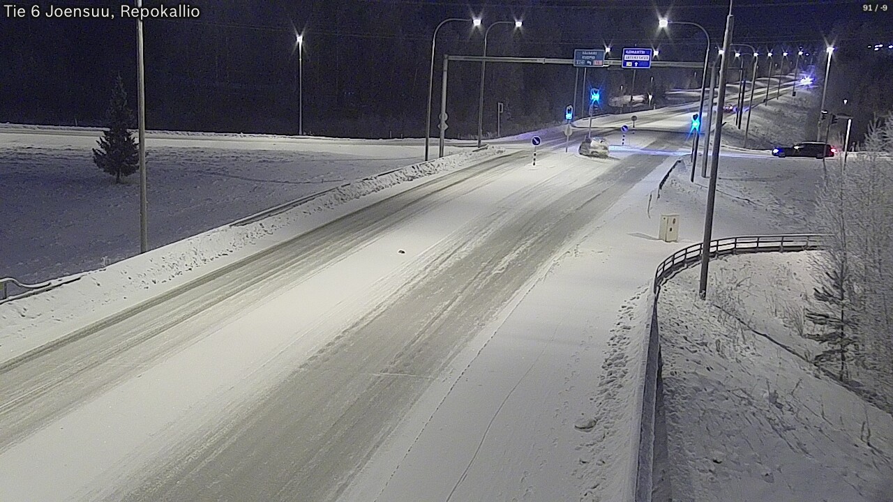 Kelikamerat Kuva Tie 6 Joensuu, Repokallio, Joensuu, Pohjois-Karjala