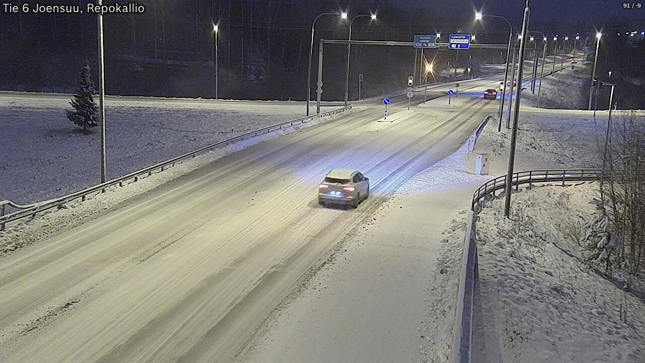 Kelikamerat Kuva Tie 6 Joensuu, Repokallio, Joensuu, Pohjois-Karjala