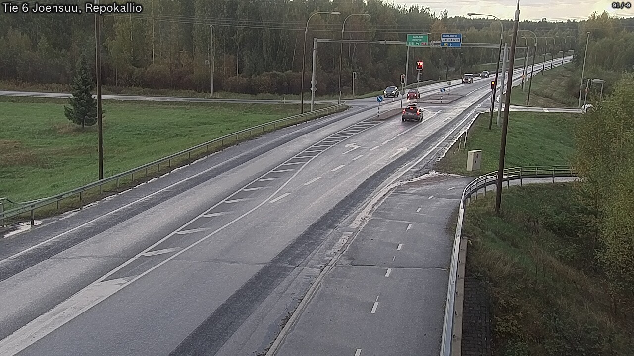 Kelikamerat Kuva Tie 6 Joensuu, Repokallio, Joensuu, Pohjois-Karjala