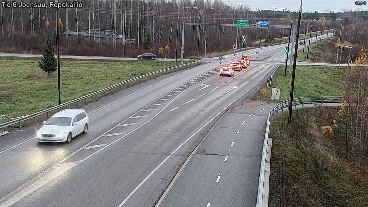 Kelikamerat Kuva Tie 6 Joensuu, Repokallio, Joensuu, Pohjois-Karjala