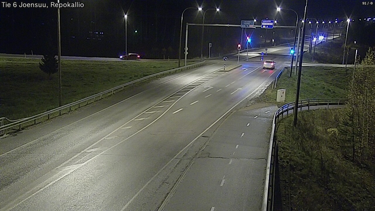 Kelikamerat Kuva Tie 6 Joensuu, Repokallio, Joensuu, Pohjois-Karjala