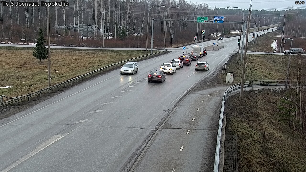 Kelikamerat Kuva Tie 6 Joensuu, Repokallio, Joensuu, Pohjois-Karjala