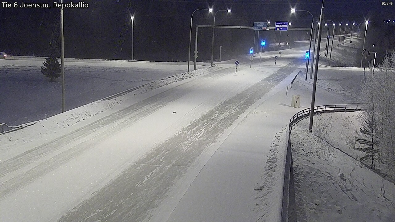 Kelikamerat Kuva Tie 6 Joensuu, Repokallio, Joensuu, Pohjois-Karjala