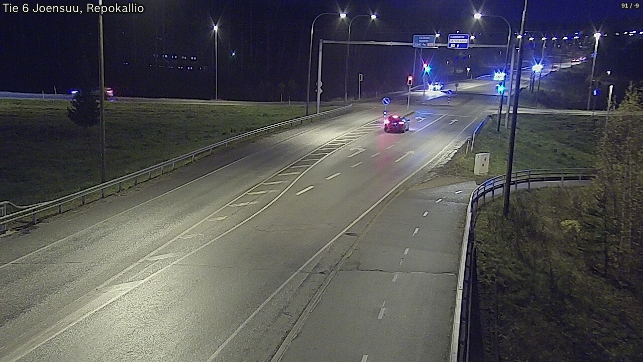 Kelikamerat Kuva Tie 6 Joensuu, Repokallio, Joensuu, Pohjois-Karjala