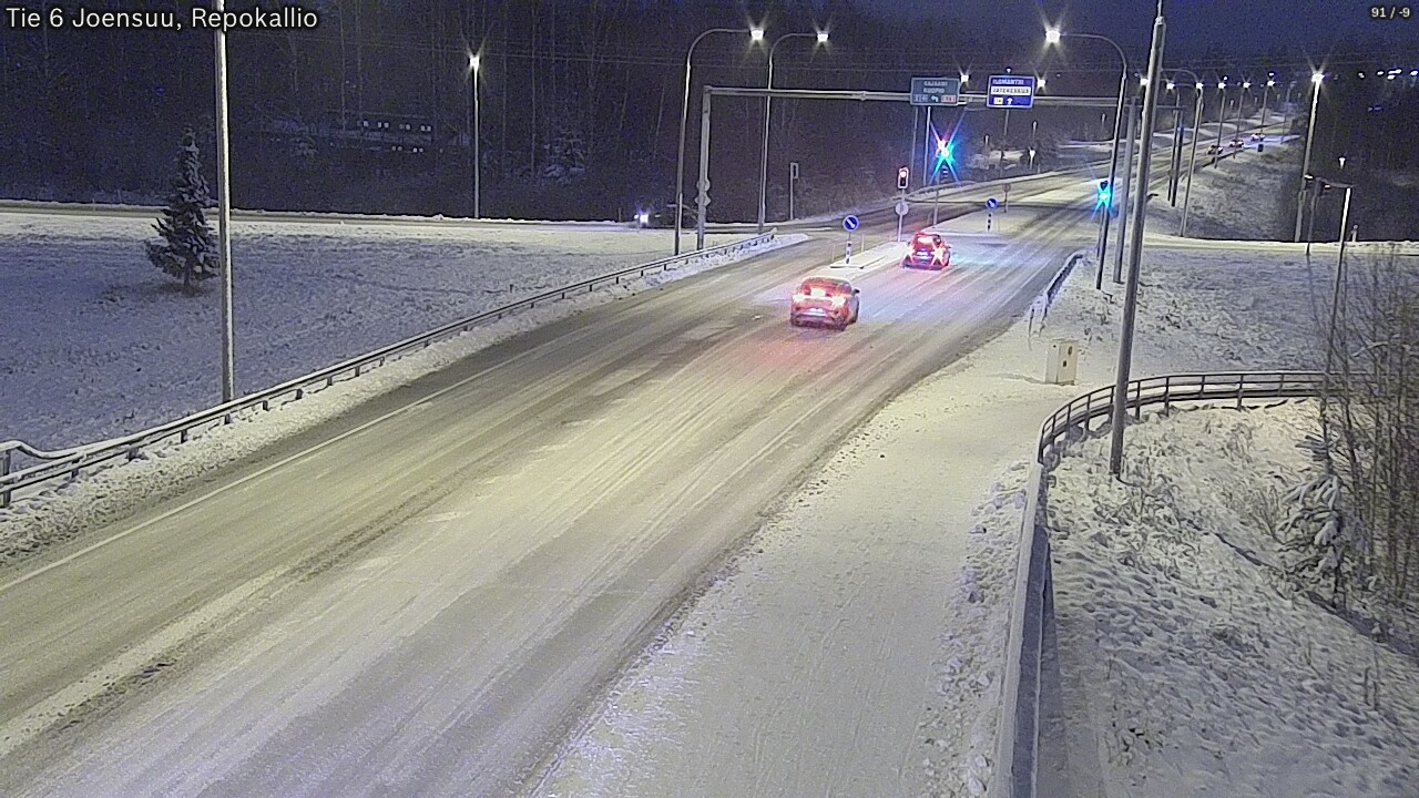 Kelikamerat Kuva Tie 6 Joensuu, Repokallio, Joensuu, Pohjois-Karjala