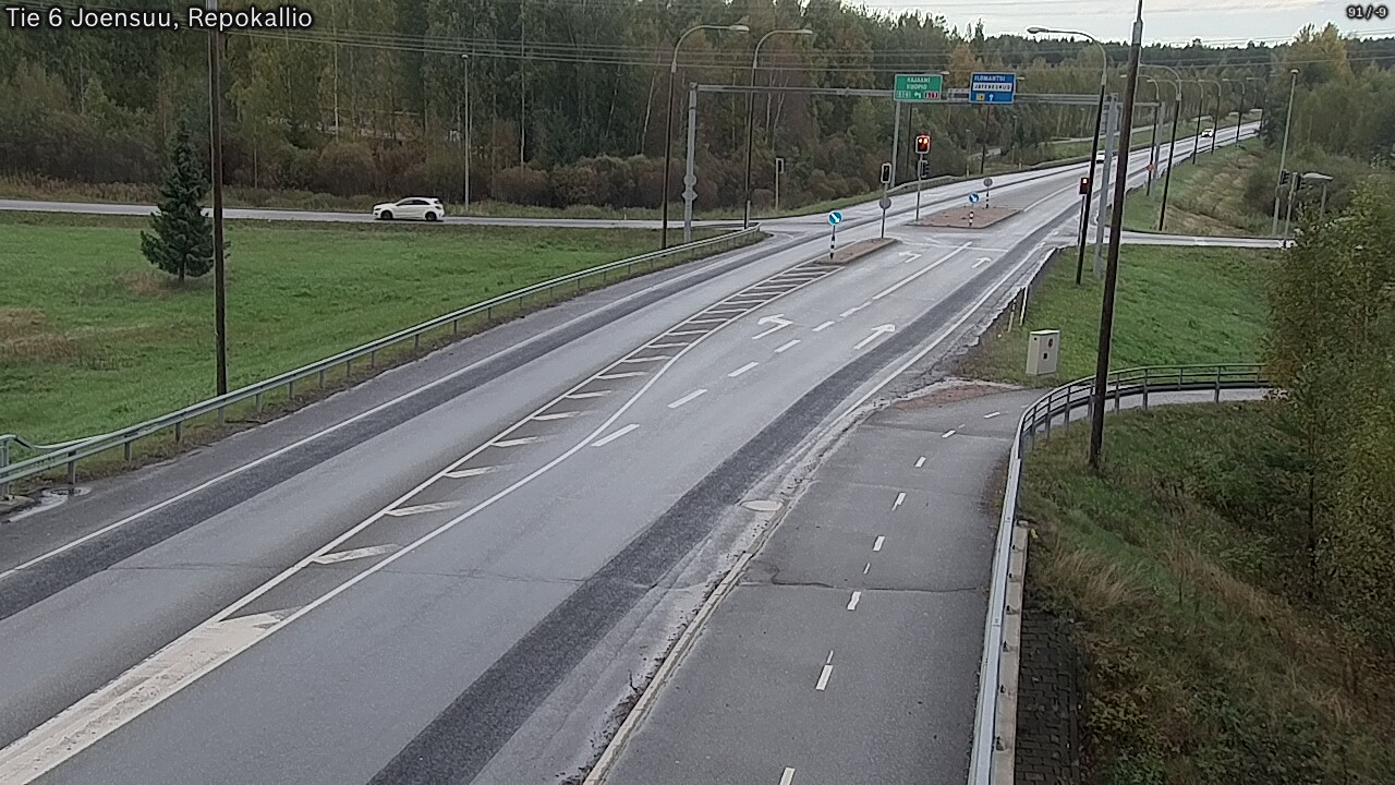 Kelikamerat Kuva Tie 6 Joensuu, Repokallio, Joensuu, Pohjois-Karjala