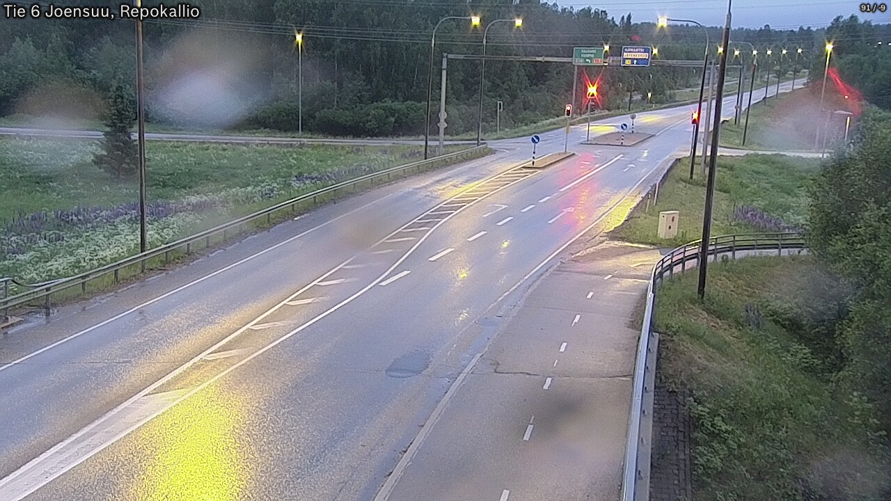 Kelikamerat Kuva Tie 6 Joensuu, Repokallio, Joensuu, Pohjois-Karjala