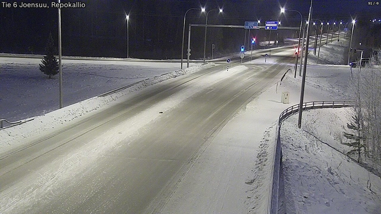 Kelikamerat Kuva Tie 6 Joensuu, Repokallio, Joensuu, Pohjois-Karjala