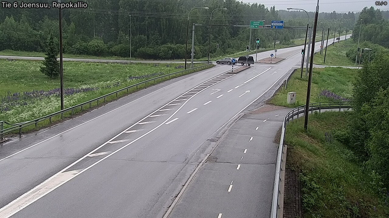 Kelikamerat Kuva Tie 6 Joensuu, Repokallio, Joensuu, Pohjois-Karjala