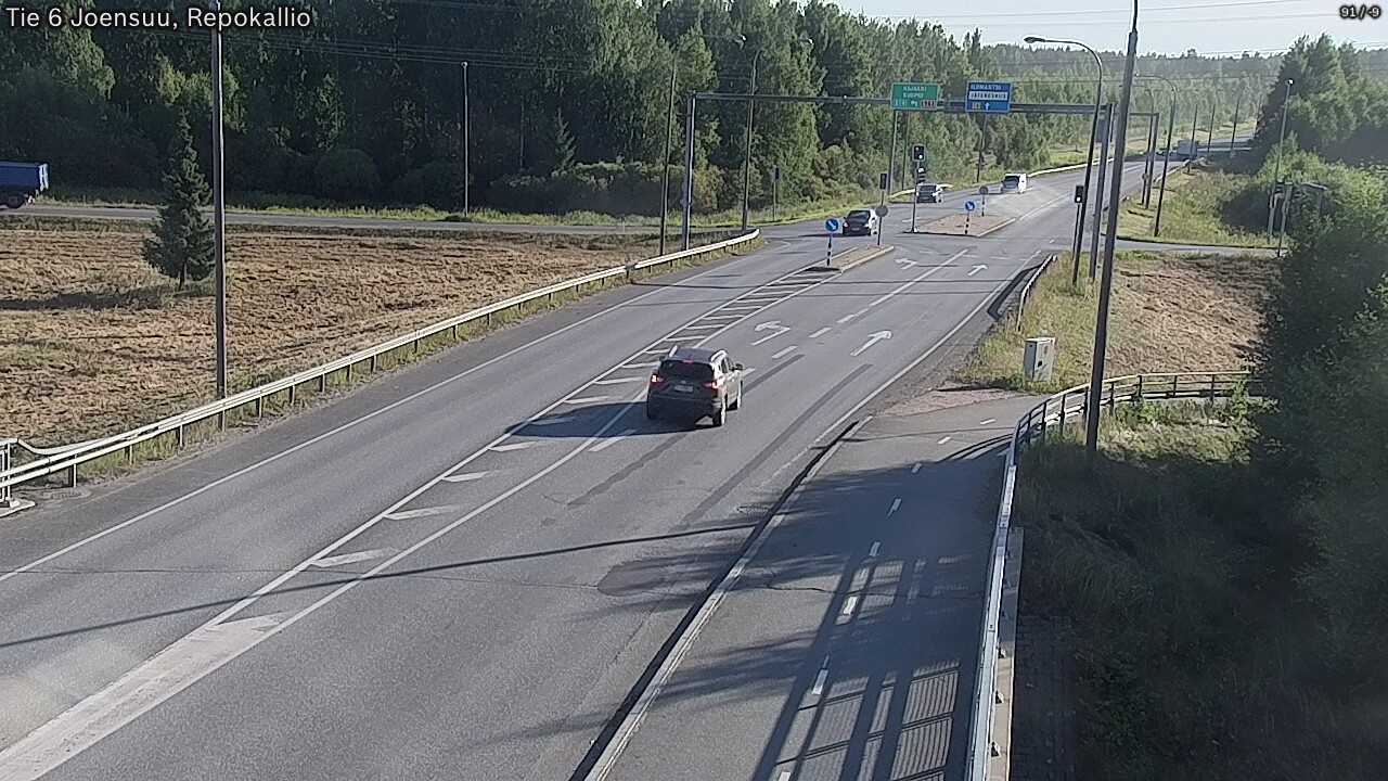 Kelikamerat Kuva Tie 6 Joensuu, Repokallio, Joensuu, Pohjois-Karjala
