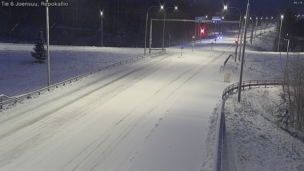 Kelikamerat Kuva Tie 6 Joensuu, Repokallio, Joensuu, Pohjois-Karjala