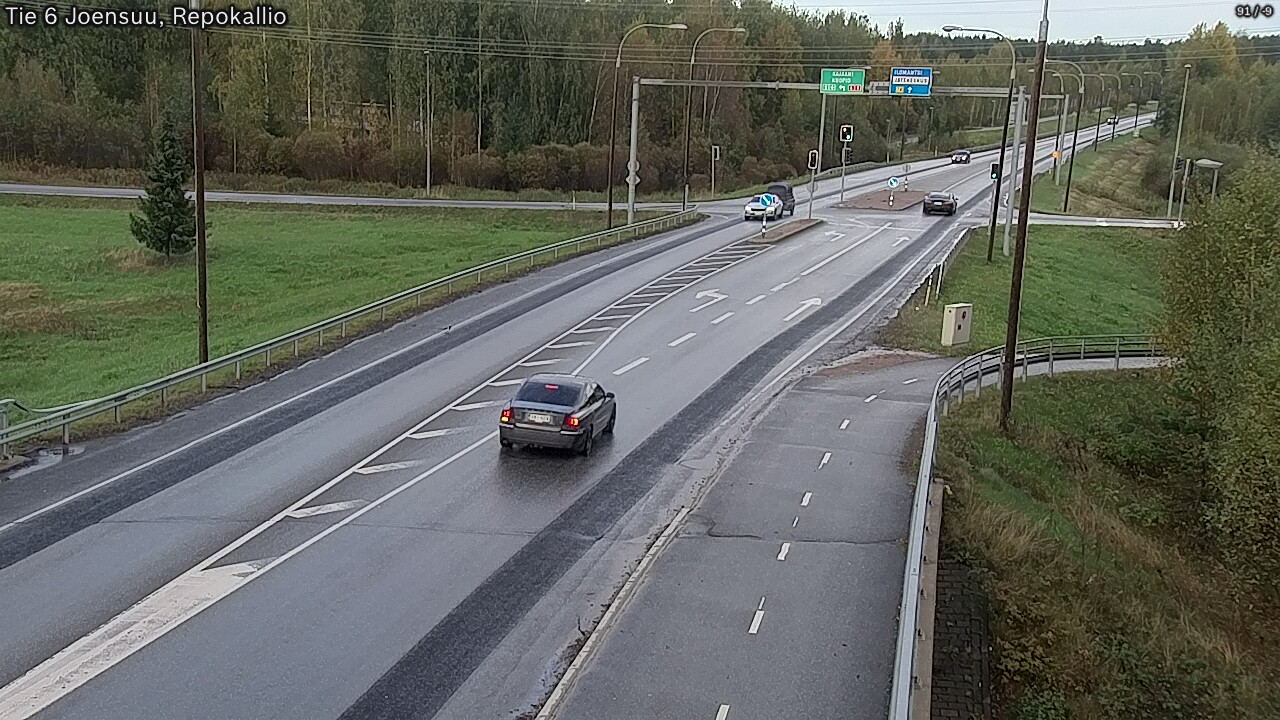 Kelikamerat Kuva Tie 6 Joensuu, Repokallio, Joensuu, Pohjois-Karjala