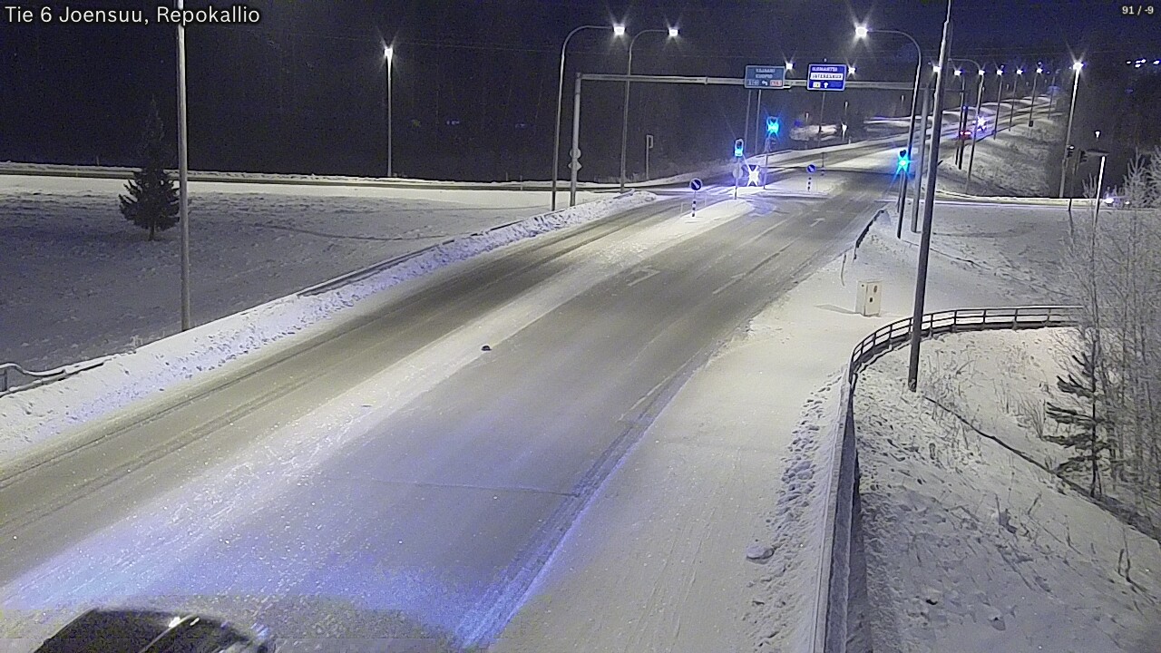 Kelikamerat Kuva Tie 6 Joensuu, Repokallio, Joensuu, Pohjois-Karjala