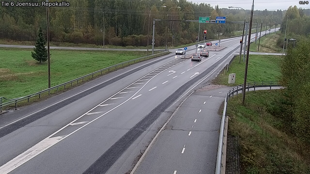 Kelikamerat Kuva Tie 6 Joensuu, Repokallio, Joensuu, Pohjois-Karjala