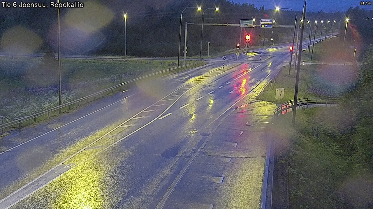 Kelikamerat Kuva Tie 6 Joensuu, Repokallio, Joensuu, Pohjois-Karjala