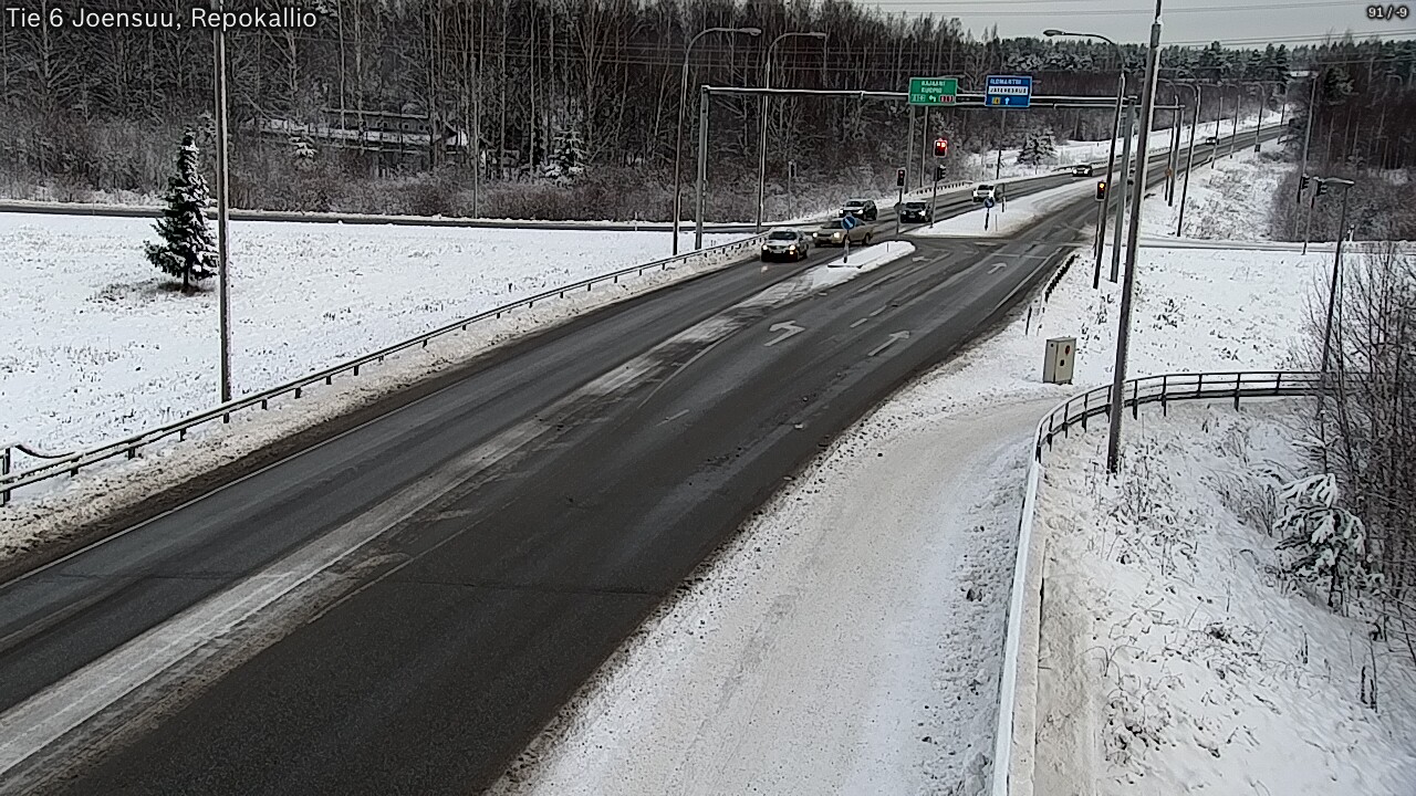 Kelikamerat Kuva Tie 6 Joensuu, Repokallio, Joensuu, Pohjois-Karjala