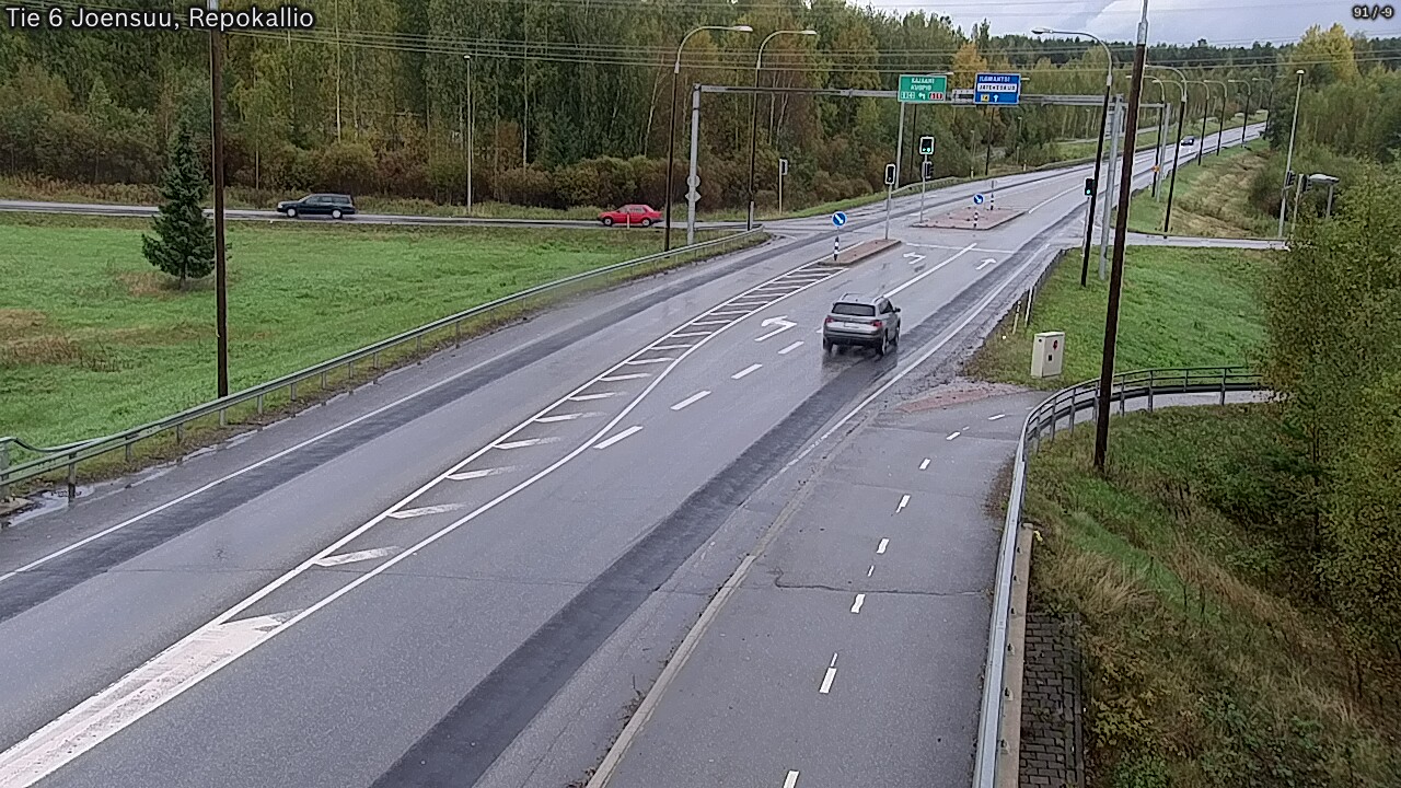 Kelikamerat Kuva Tie 6 Joensuu, Repokallio, Joensuu, Pohjois-Karjala
