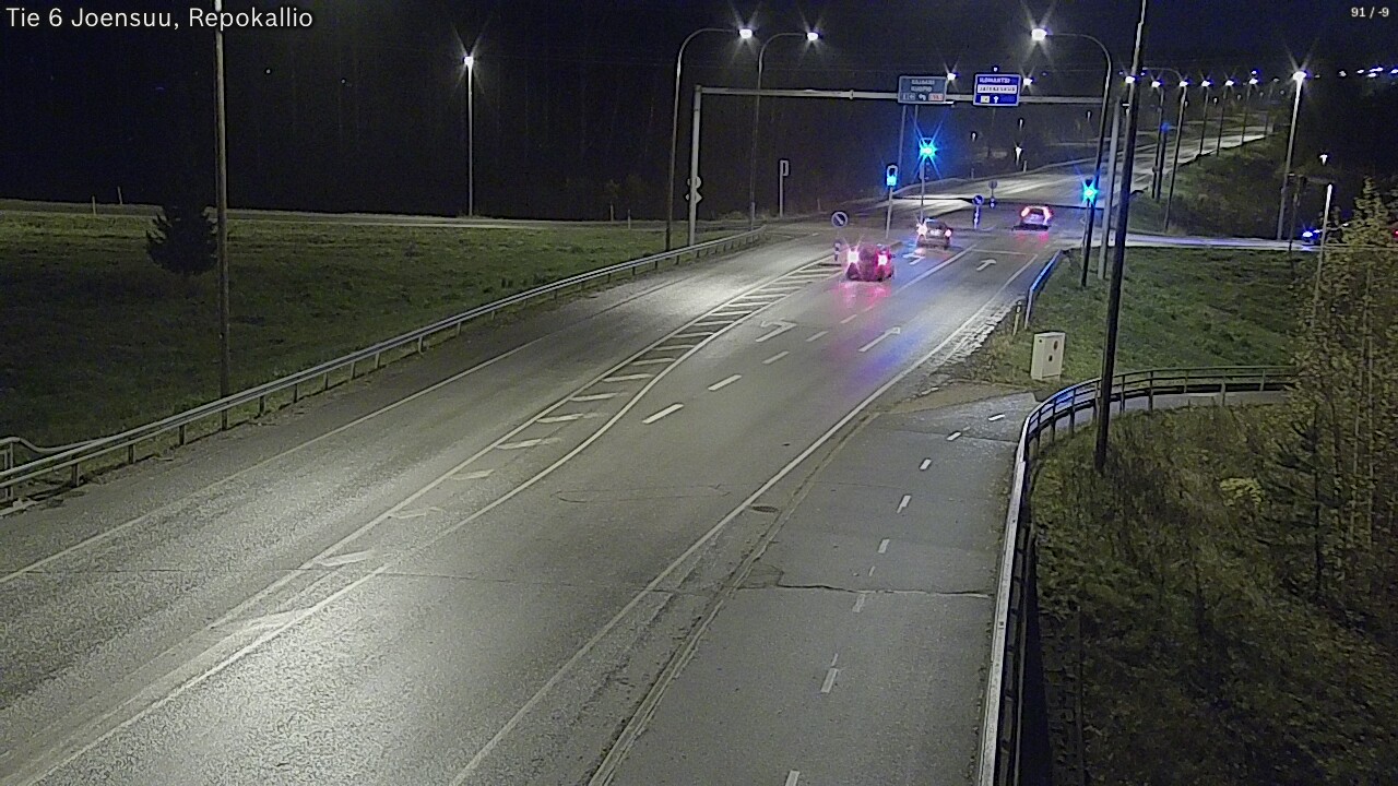 Kelikamerat Kuva Tie 6 Joensuu, Repokallio, Joensuu, Pohjois-Karjala