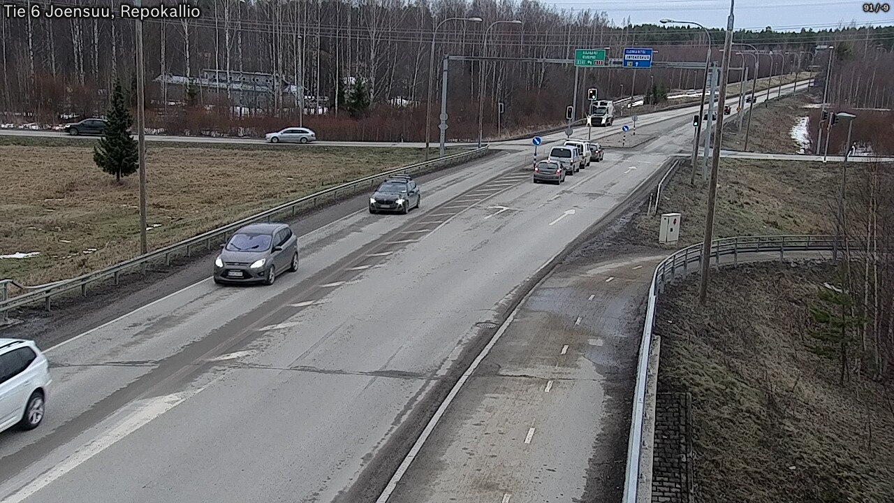 Kelikamerat Kuva Tie 6 Joensuu, Repokallio, Joensuu, Pohjois-Karjala