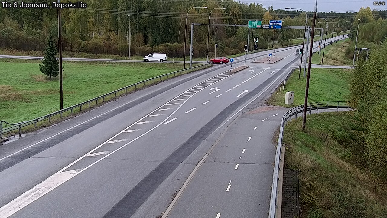 Kelikamerat Kuva Tie 6 Joensuu, Repokallio, Joensuu, Pohjois-Karjala