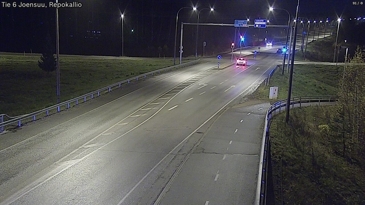 Kelikamerat Kuva Tie 6 Joensuu, Repokallio, Joensuu, Pohjois-Karjala