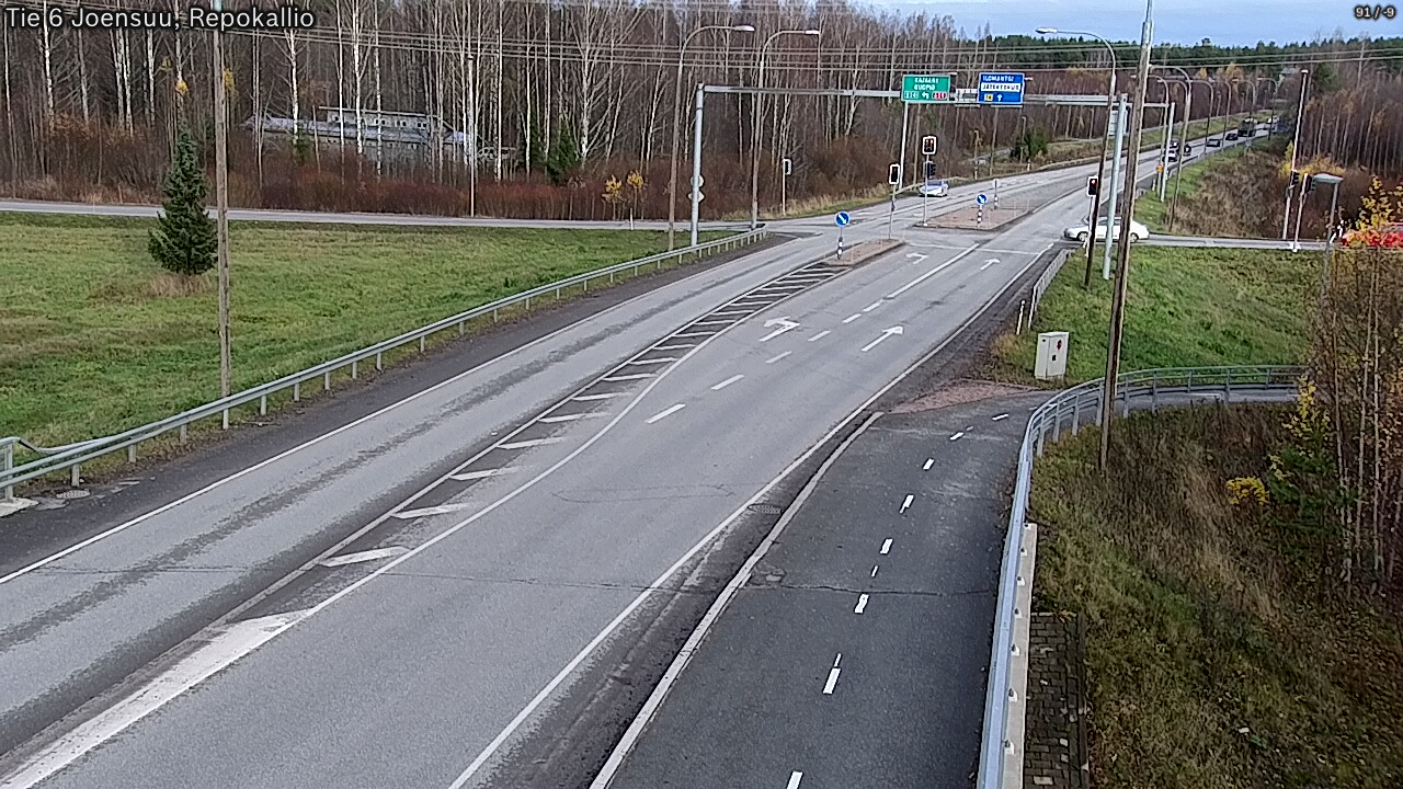 Kelikamerat Kuva Tie 6 Joensuu, Repokallio, Joensuu, Pohjois-Karjala