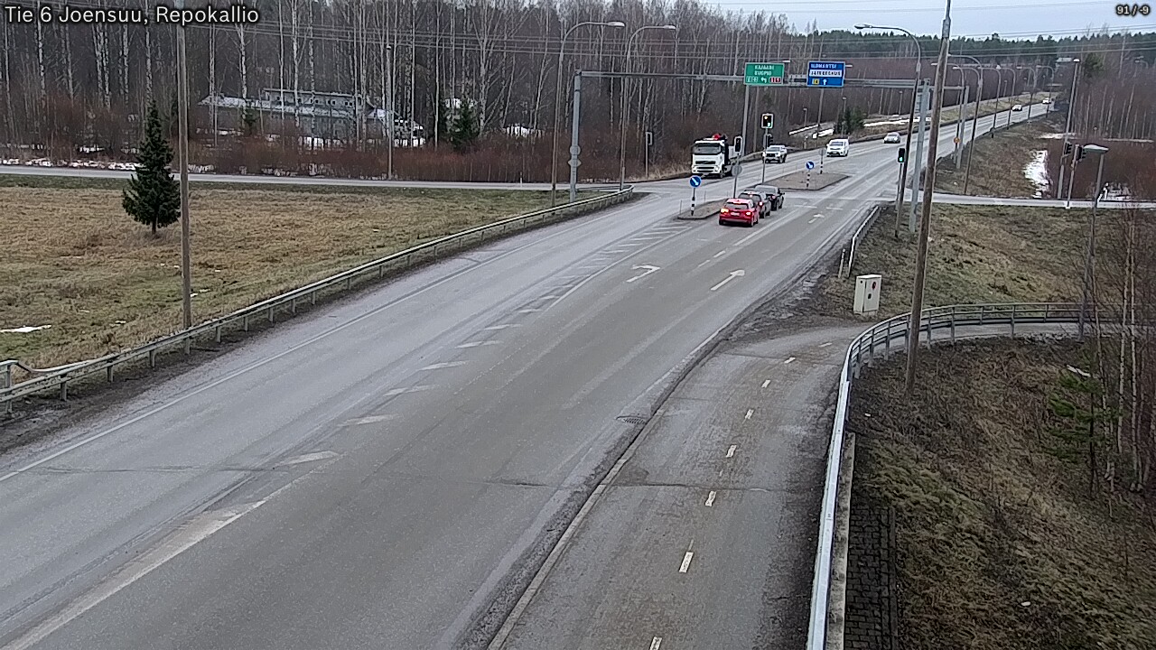 Kelikamerat Kuva Tie 6 Joensuu, Repokallio, Joensuu, Pohjois-Karjala