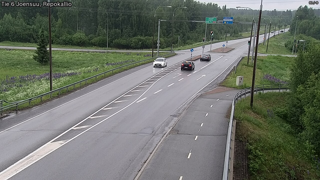 Kelikamerat Kuva Tie 6 Joensuu, Repokallio, Joensuu, Pohjois-Karjala