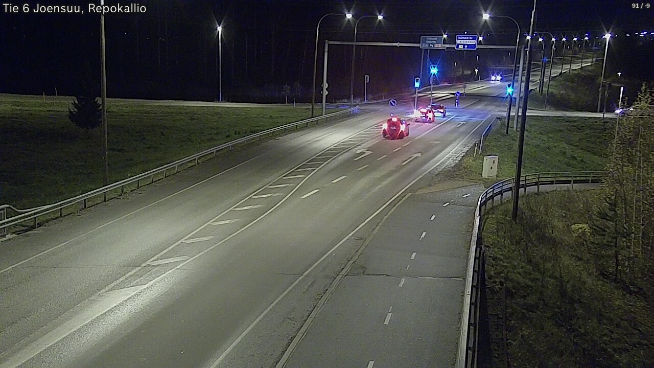 Kelikamerat Kuva Tie 6 Joensuu, Repokallio, Joensuu, Pohjois-Karjala