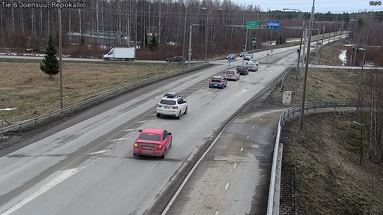 Kelikamerat Kuva Tie 6 Joensuu, Repokallio, Joensuu, Pohjois-Karjala