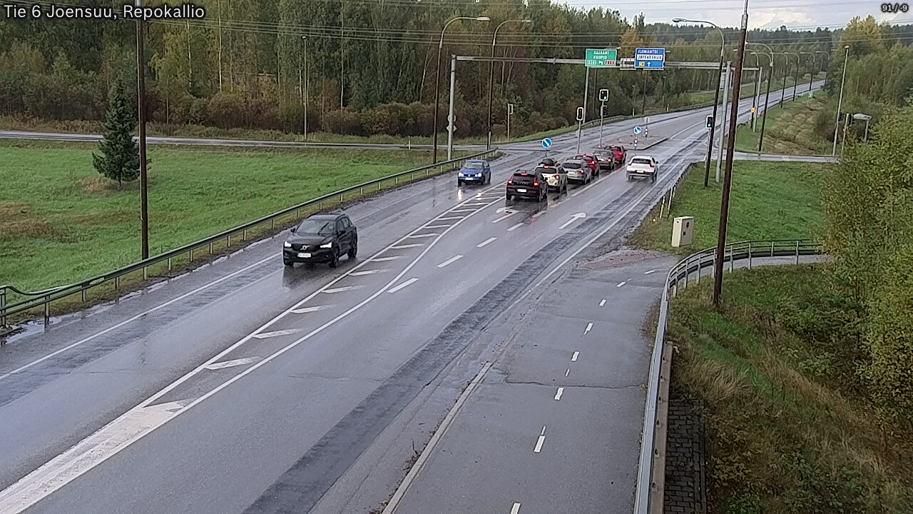 Kelikamerat Kuva Tie 6 Joensuu, Repokallio, Joensuu, Pohjois-Karjala