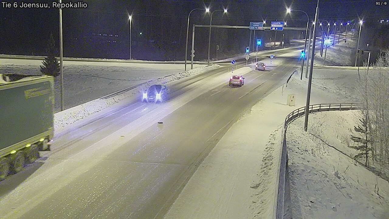 Kelikamerat Kuva Tie 6 Joensuu, Repokallio, Joensuu, Pohjois-Karjala