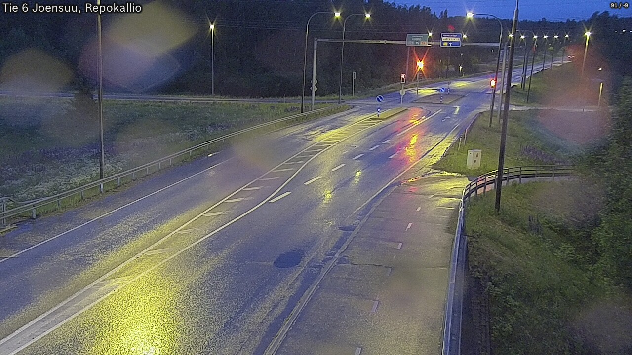 Kelikamerat Kuva Tie 6 Joensuu, Repokallio, Joensuu, Pohjois-Karjala