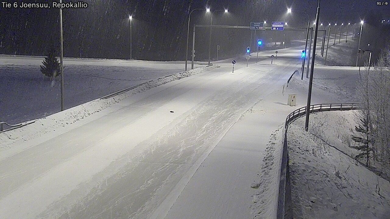 Kelikamerat Kuva Tie 6 Joensuu, Repokallio, Joensuu, Pohjois-Karjala