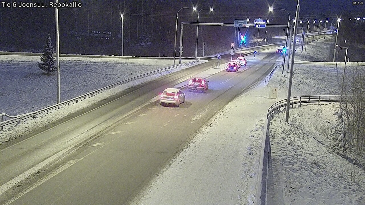 Kelikamerat Kuva Tie 6 Joensuu, Repokallio, Joensuu, Pohjois-Karjala