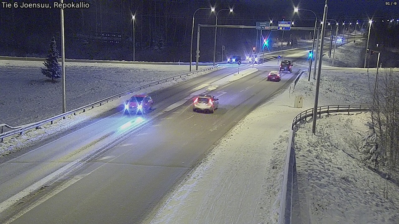 Kelikamerat Kuva Tie 6 Joensuu, Repokallio, Joensuu, Pohjois-Karjala