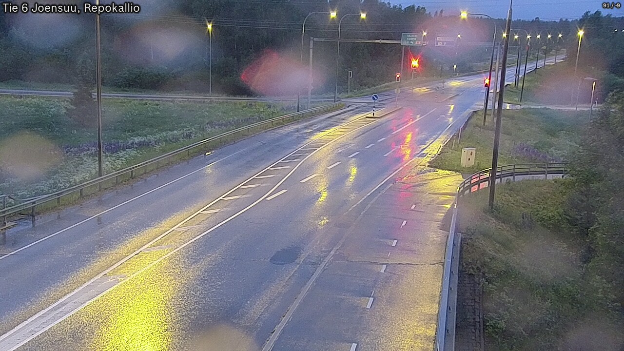 Kelikamerat Kuva Tie 6 Joensuu, Repokallio, Joensuu, Pohjois-Karjala
