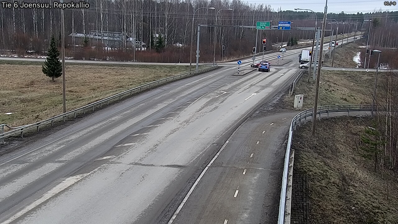 Kelikamerat Kuva Tie 6 Joensuu, Repokallio, Joensuu, Pohjois-Karjala