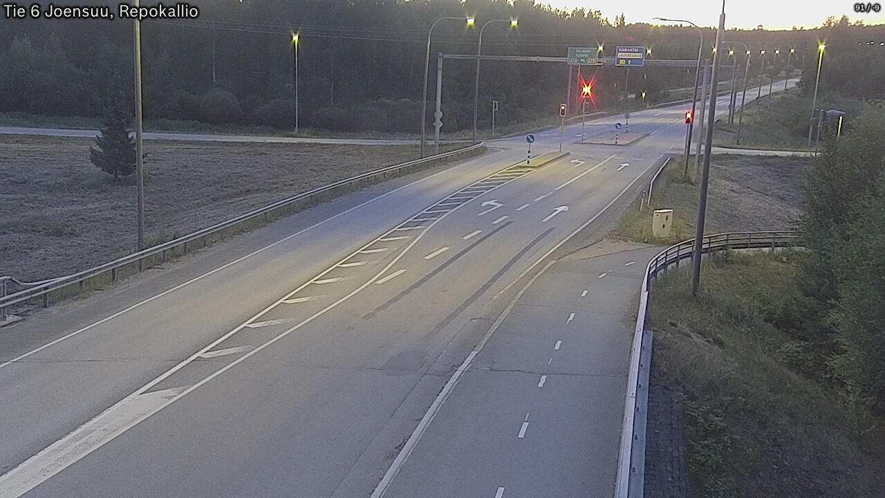 Kelikamerat Kuva Tie 6 Joensuu, Repokallio, Joensuu, Pohjois-Karjala