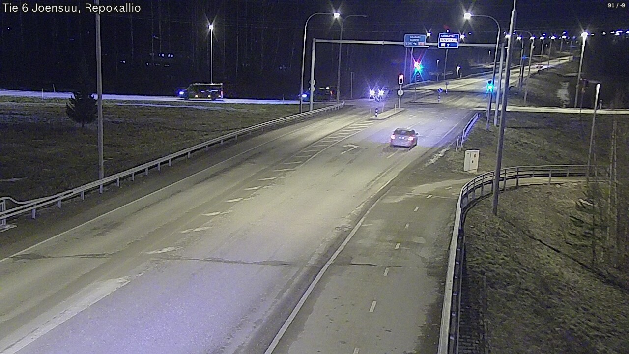 Kelikamerat Kuva Tie 6 Joensuu, Repokallio, Joensuu, Pohjois-Karjala