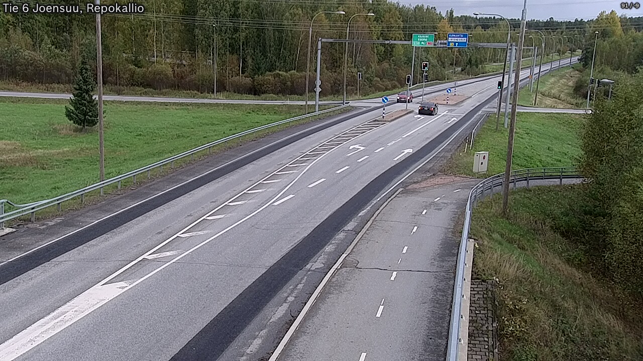 Kelikamerat Kuva Tie 6 Joensuu, Repokallio, Joensuu, Pohjois-Karjala