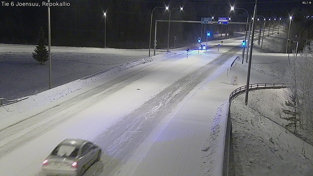 Kelikamerat Kuva Tie 6 Joensuu, Repokallio, Joensuu, Pohjois-Karjala