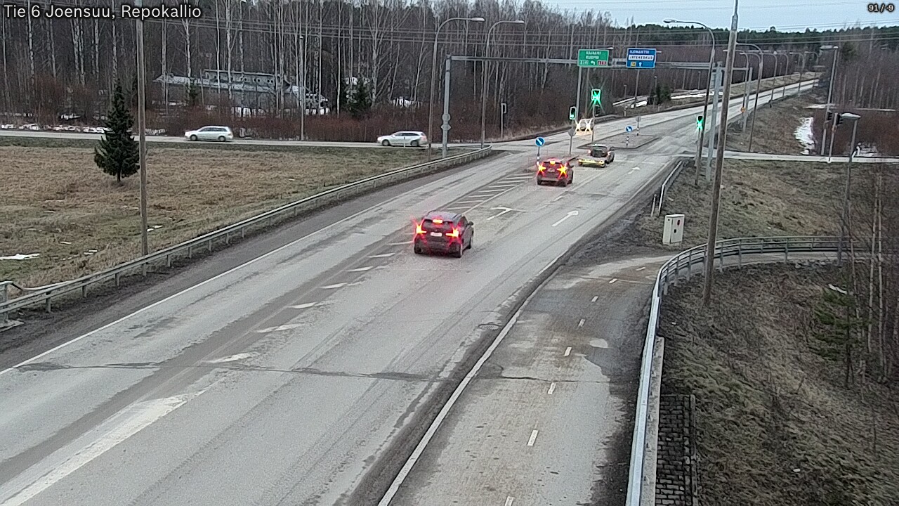 Kelikamerat Kuva Tie 6 Joensuu, Repokallio, Joensuu, Pohjois-Karjala